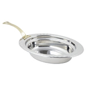 Bon Chef 5604HL Food Pan Full Oval 2 Qt. (64 Oz.) Capacity