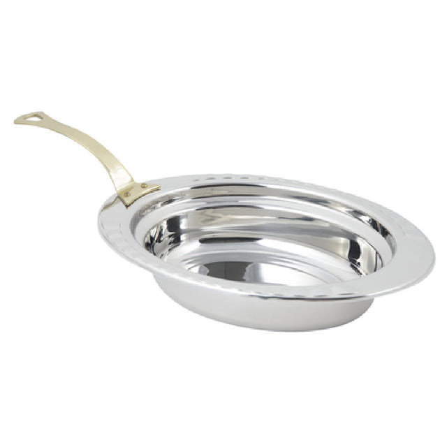 Bon Chef 5604HL Food Pan Full Oval 2 Qt. (64 Oz.) Capacity