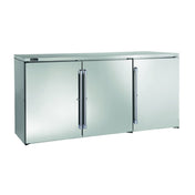 Perlick BBR72 Refrigerated Back Bar Cabinet Three-section 72"W