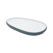 GET 21381-TOH/BL - Cheforward Hatch Platter, 12.7"L X 8.7"W X 1"H, Oblong