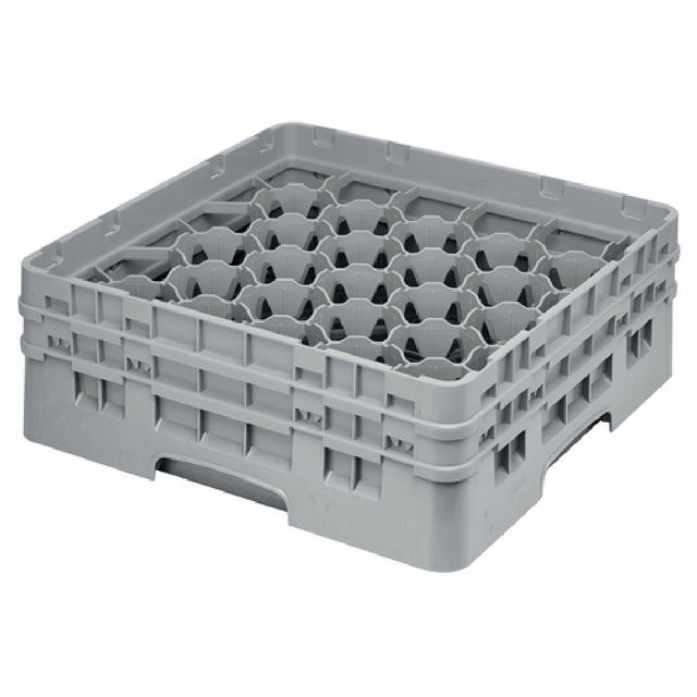 Cambro 30S434151 Camrack® Glass Rack With (2) Soft Gray Extenders Full Size