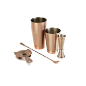 Mercer Culinary M37206ACP Barfly® Diamond Lattice Basic Set 5-piece Includes (1) Full Size And (1) Half Size Shakers