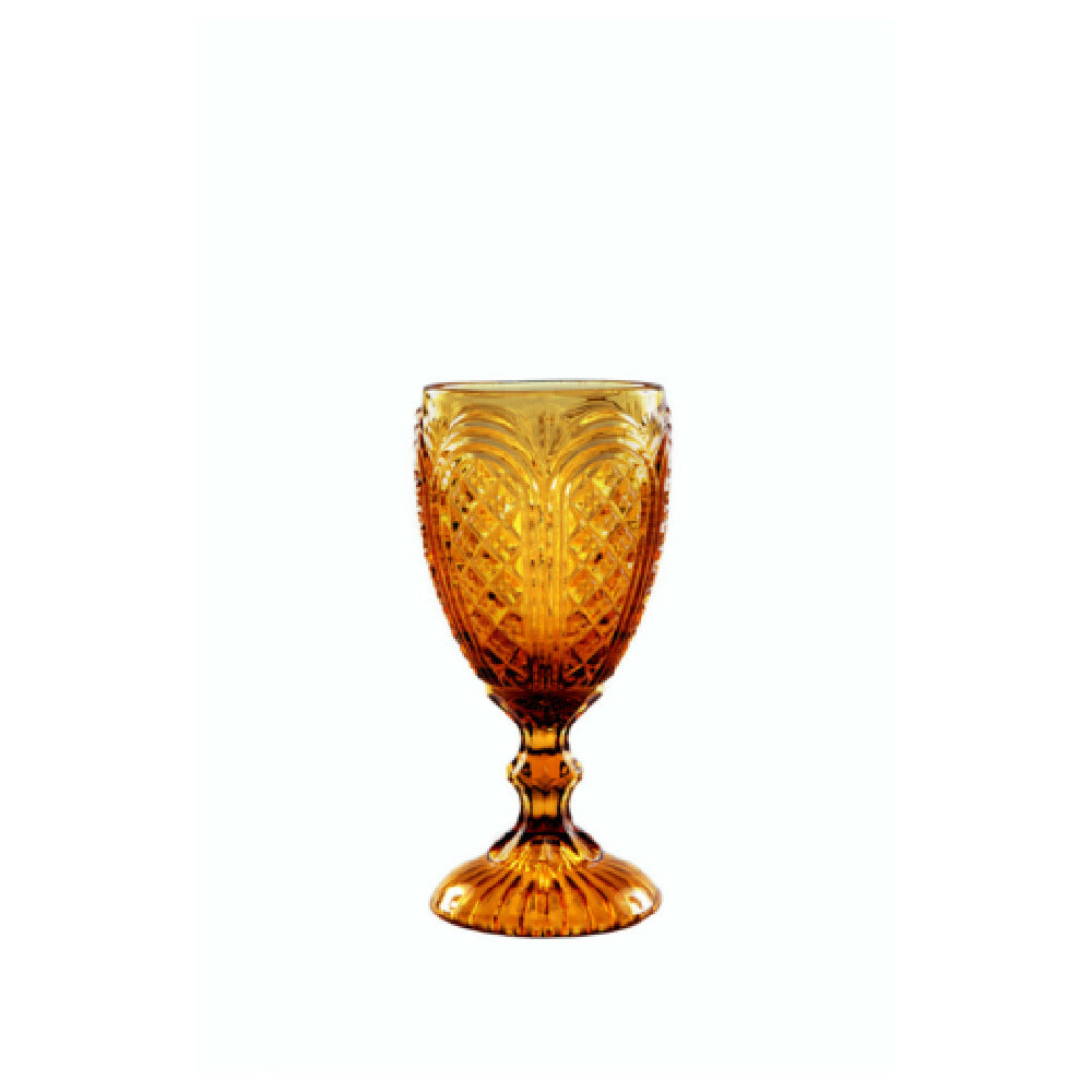 Fortessa RRPG.CARAMB.03 Carousel Goblet 11 Oz. Amber