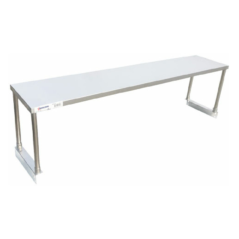 Omcan 47019 Overshelf For 4 Pan Steam Table 58"W X 12"D X 15"H (compatible With 46647)