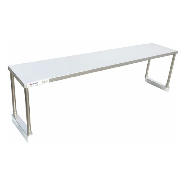 Omcan 47019 Overshelf For 4 Pan Steam Table 58"W X 12"D X 15"H (compatible With 46647)