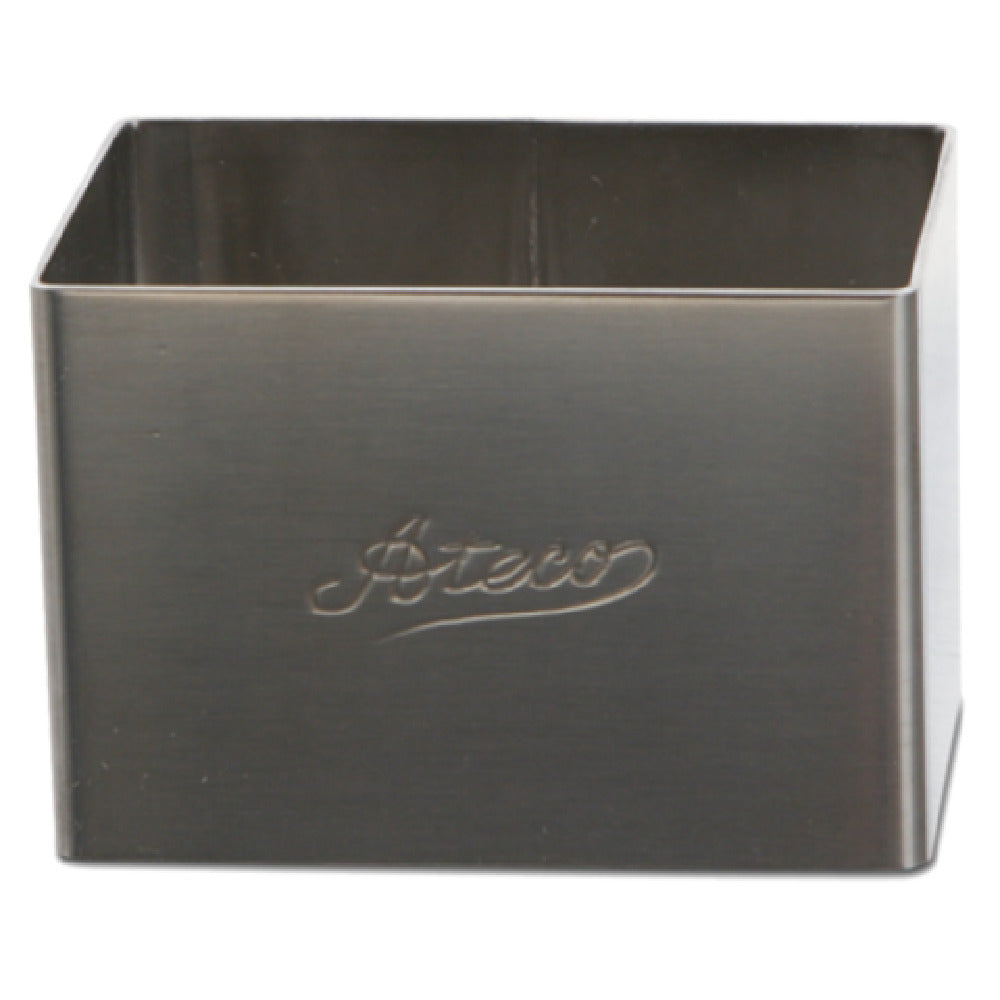 JB Prince X162 Ateco Ring 2-1/2"L X 1-3/4"H Rectangular
