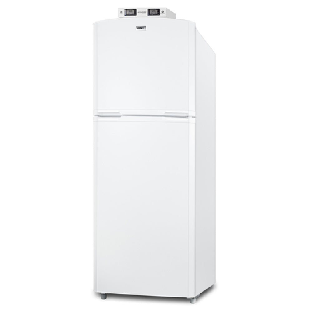 Summit BKRF14WLHD Break Room Refrigerator-Freezer Reach-in One-section