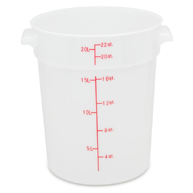 Royal ROY PPRS 22 - Storage Container, 22 Qt., Round