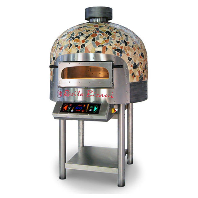 Rosito Bisani FRV125-CM Rotary Pizza Oven Electric Convection 49" Inside Cooking Diameter