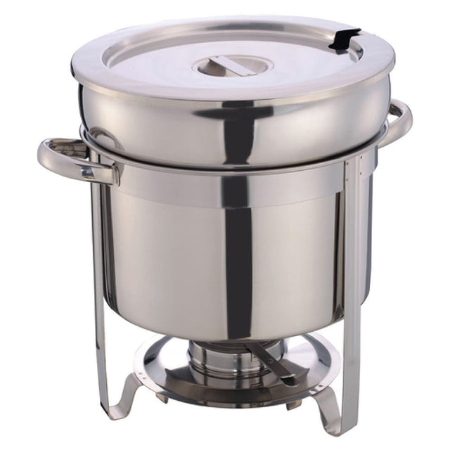 Hubert 89358 - Soup Station Chafer, 7-2/5 Qt., 12-2/16" X 9-1/2" X 12-5/8"H
