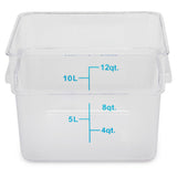 Royal ROY PCSC 12 - Storage Container, 12 Qt., Square