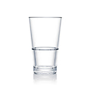 Steelite N710203 Strahl® CapellaStack Cooler 20 Oz. (H 6-3/8" M 3-3/4" T 3-3/4" B 2-5/8") Shatter Proof