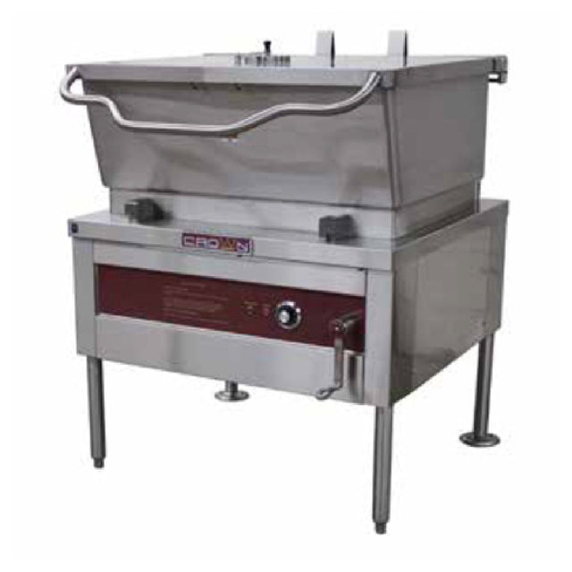 Crown Steam GS-40N Tilting Skillet Gas Narrow