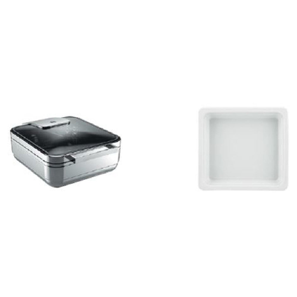 BauscherHepp 57.0021.6014 Chafing Dish Promo Kit Includes: (1) Arte 2/3 GN Induction Chafing Dish (57.0021.6040) & (3) 160.6 Oz.