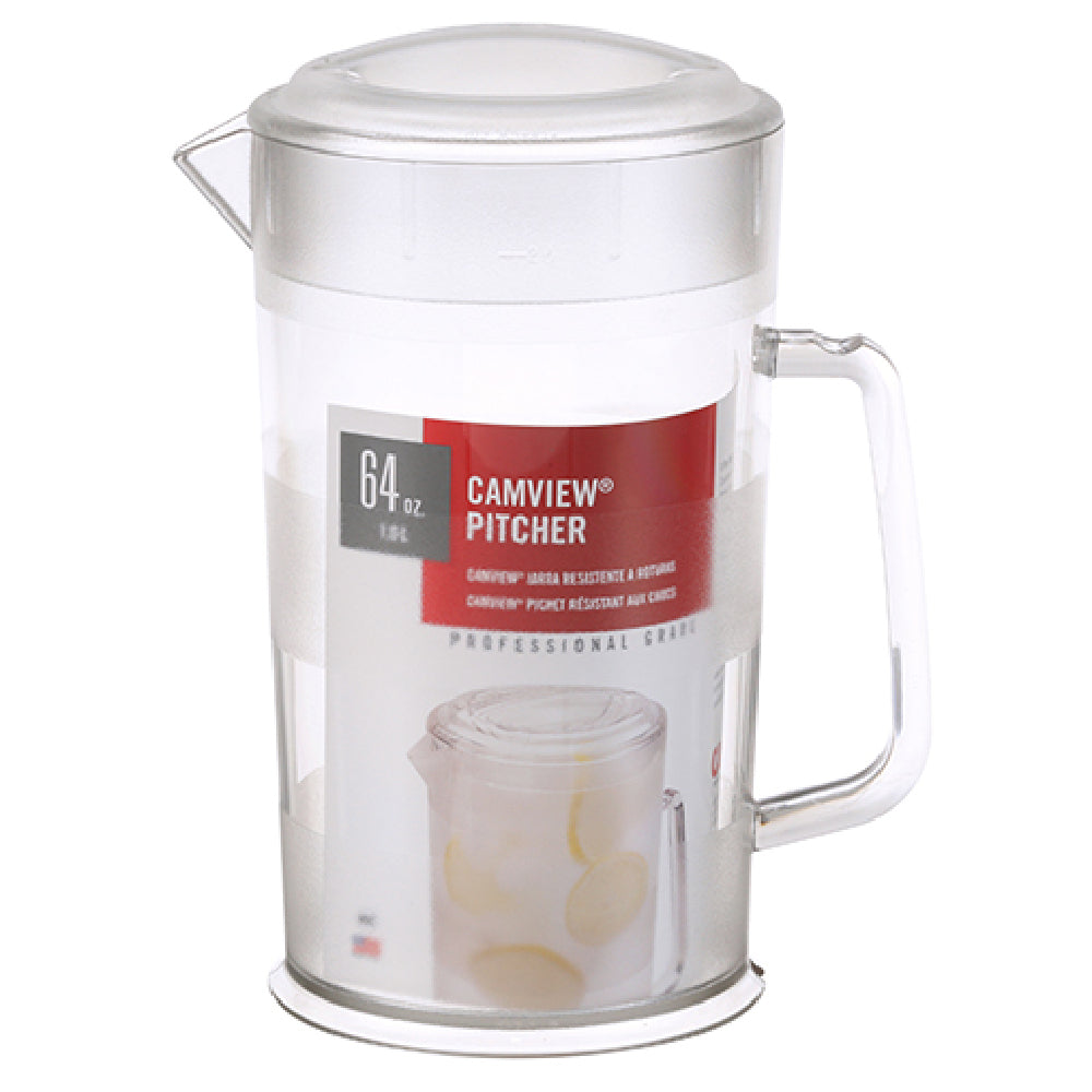 Cambro PC64CW135 Pitcher Cambro 64oz 135