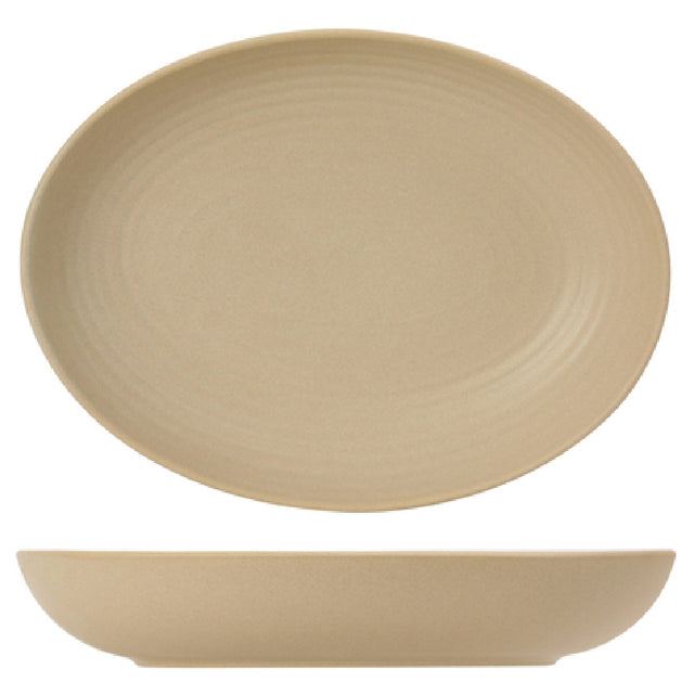 Tuxton VYB-350Y Bowl 35 Oz. 10-3/4" X 8" X 1-7/8"H