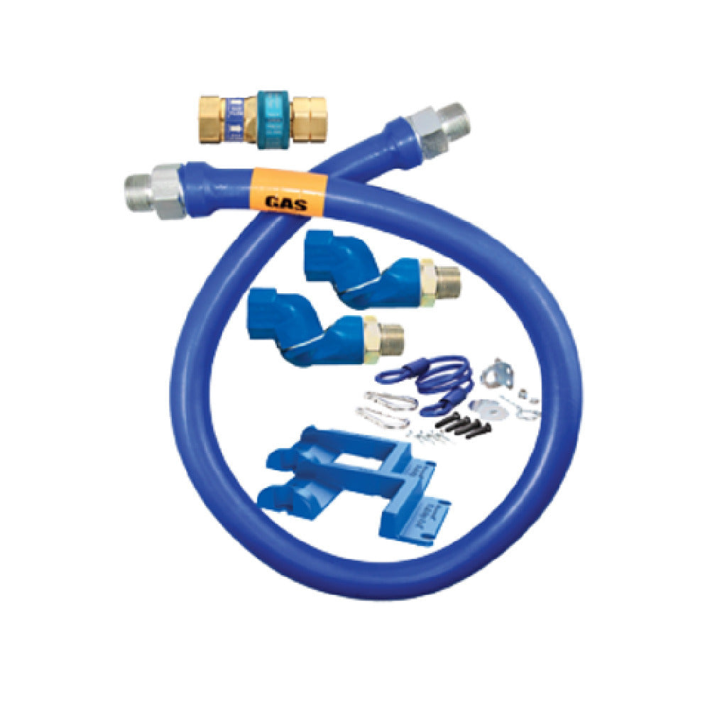 Dormont 16100BPQ2SR48BXPS Dormont Blue Hose™ Moveable Gas Connector Hose Assembly