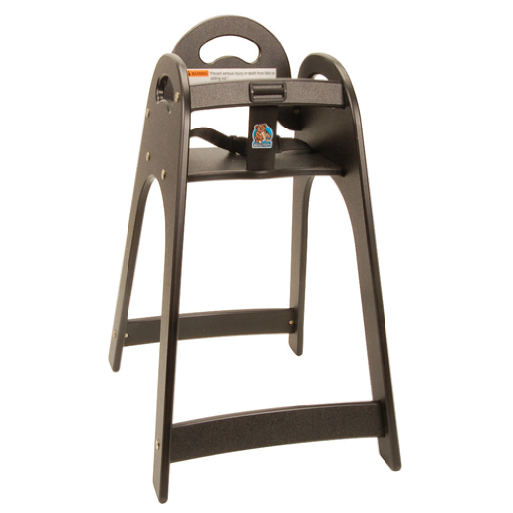 Koala Kare Products KB105-02 High Chair Plastic Black