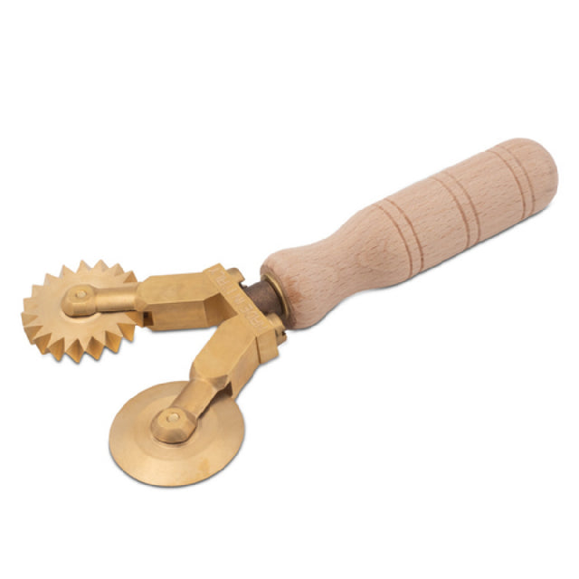 JB Prince UA180 La Gondola Fluted Combo Cutter Wheel Smooth Brass