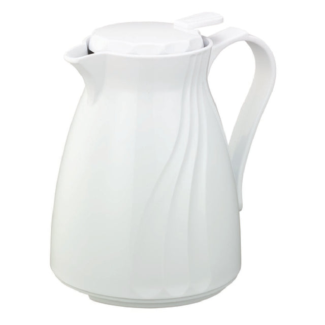 Service Ideas TNSPB06WH Twist 'N' Serv™ Carafe .6L (20 Oz.) Stackable