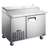 Bison KPT44 Komodo Refrigerated Pizza Prep Table One-section Self-contained Refrigeration