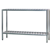 New Age Industrial 1021TB T-Bar Series Shelving Unit 2-tier 36"W X 20"D X 48"H