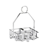 TableCraft Products 606R - Condiment Rack Only, 6" X 4-1/4" X 4", Fits Up To (2) 1-5/8" Dia. Salt And Pepper Shakers & Sugar Packets