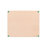 Epicurean 622-23190105 Epicurean HACCP Non-Slip Cutting Board 23" X 19" X 3/8" In Natural With Green Produce Feet