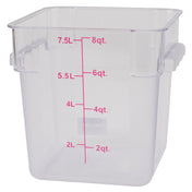 Stanton Trading PCS-8 Food Storage Container Square 8 Qt.