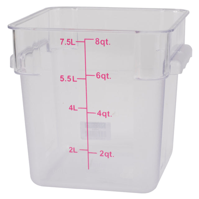 Stanton Trading PCS-8 Food Storage Container Square 8 Qt.