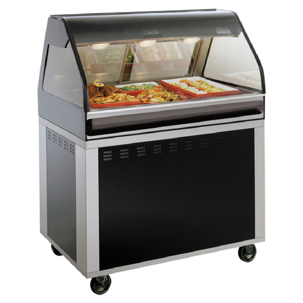 Alto Shaam EU2SYS-48/P-BLK Hot Deli Cook/Hold/Display System 48" L Self-service