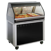 Alto Shaam EU2SYS-48/P-BLK Hot Deli Cook/Hold/Display System 48" L Self-service