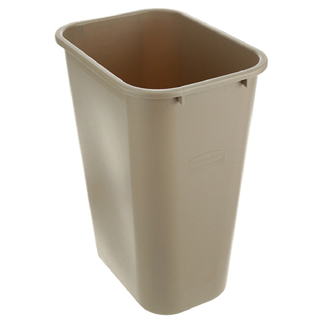 Rubbermaid RBMDFG295700BEIG 10 Gal Trash Can Beige