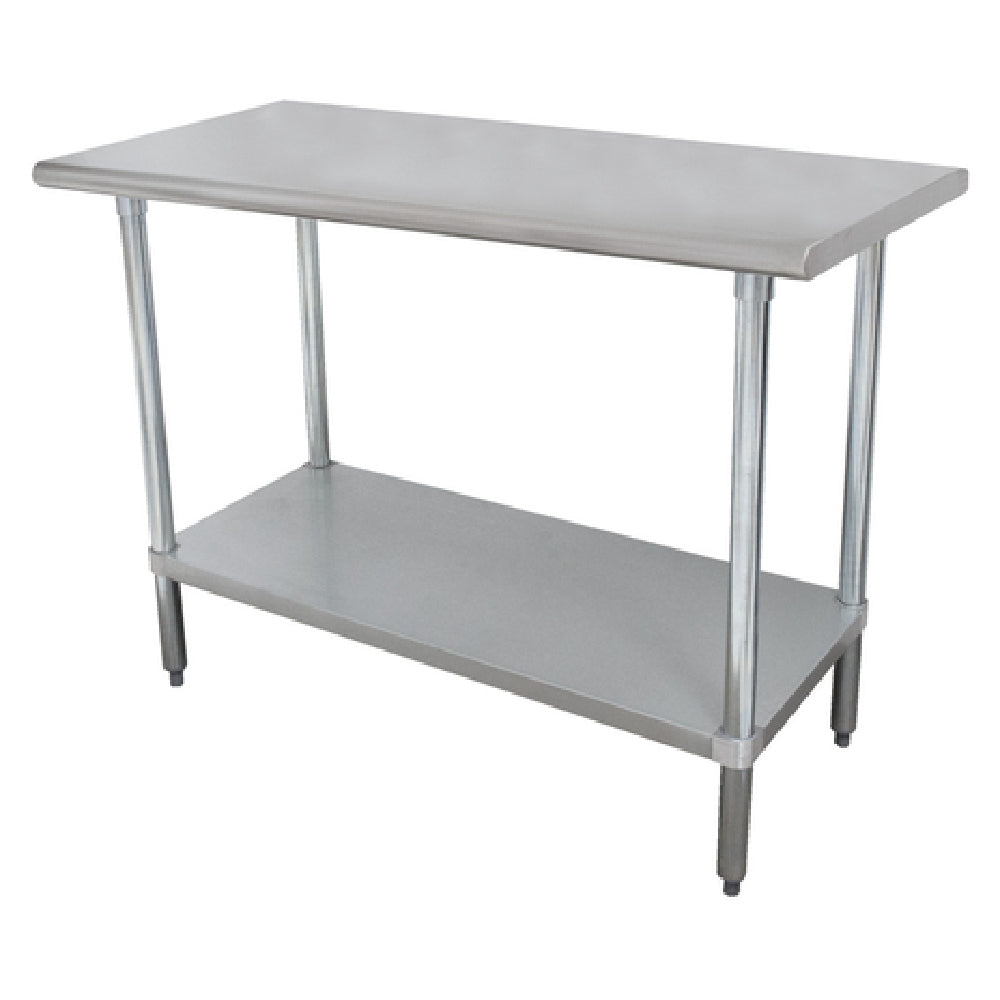 Advance Tabco ELAG-363-X Special Value Work Table 36"W X 36"D 16 Gauge 430 Stainless Steel Top