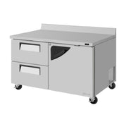 Turbo Air TWF-60SD-D2R-N Super Deluxe Worktop Freezer Two-section 60-1/4"W X 30"D X 34-1/4"H