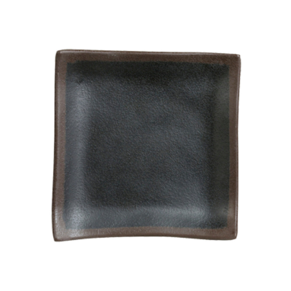 Steelite 7199TM024 Square Plate 4.0" X 44.0"Greystone Delfin