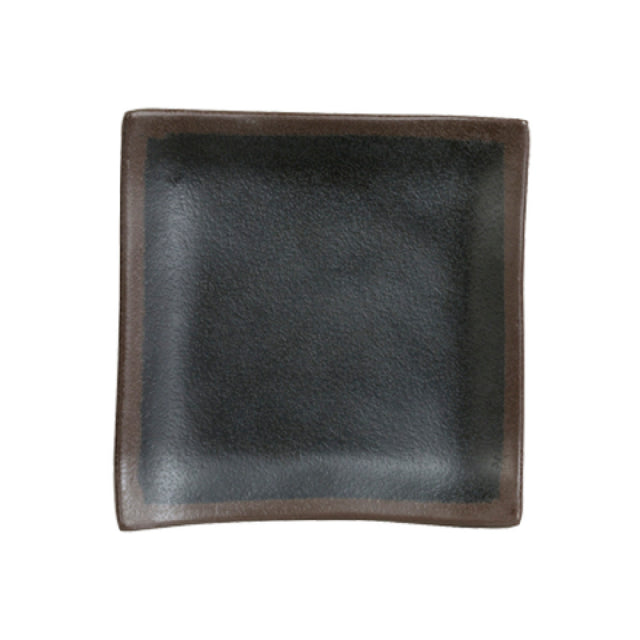 Steelite 7199TM024 Square Plate 4.0" X 44.0"Greystone Delfin