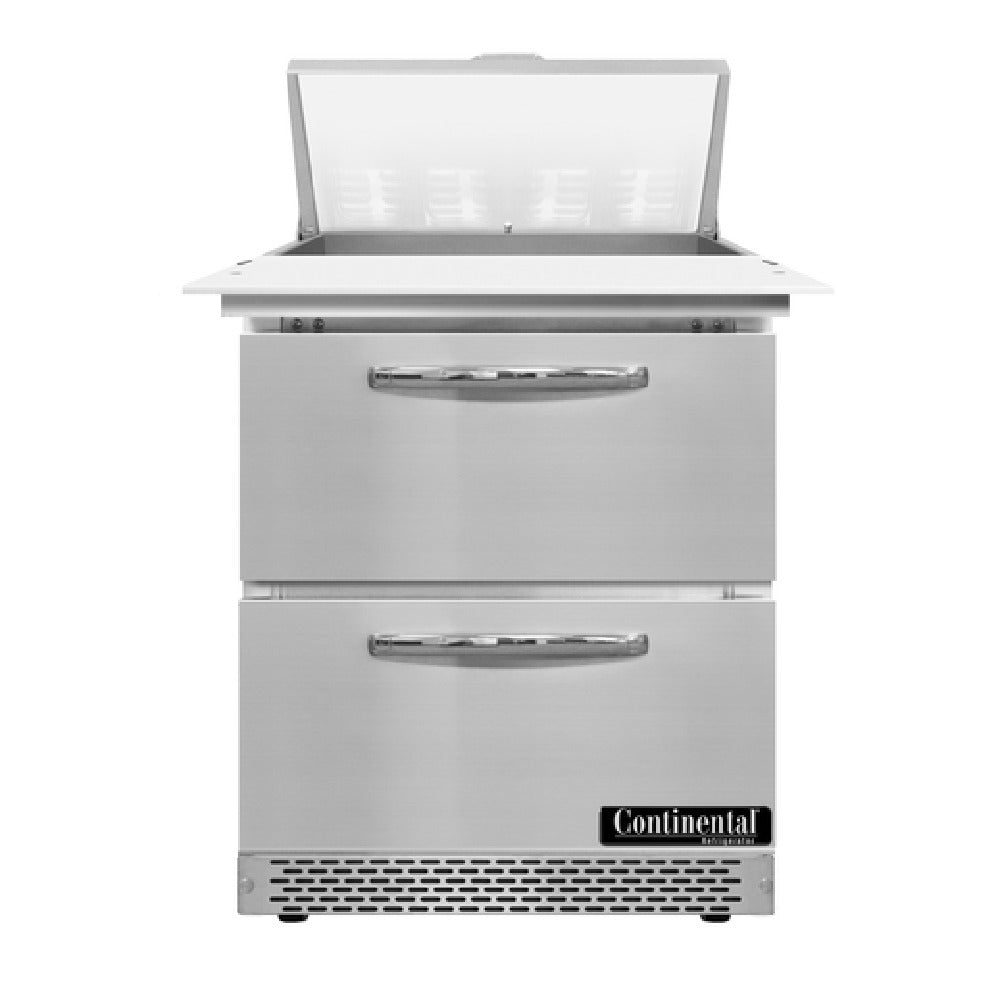 Continental Refrigerator D27N8C-FB-D Designer Line Sandwich Unit Front Breather