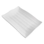 BauscherHepp T90521 Wavy Platter 5-9/10" X 8-1/4" X 1-3/16"H Rectangular