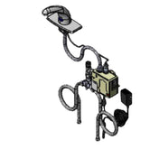 T&S Brass 5EF-1D-DS-4DP Equip Electronic Faucet Deck Mount Rigid