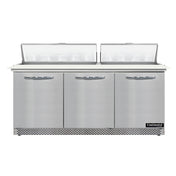 Continental Refrigerator SW72N18C-FB Sandwich Unit Front Breather 72"W
