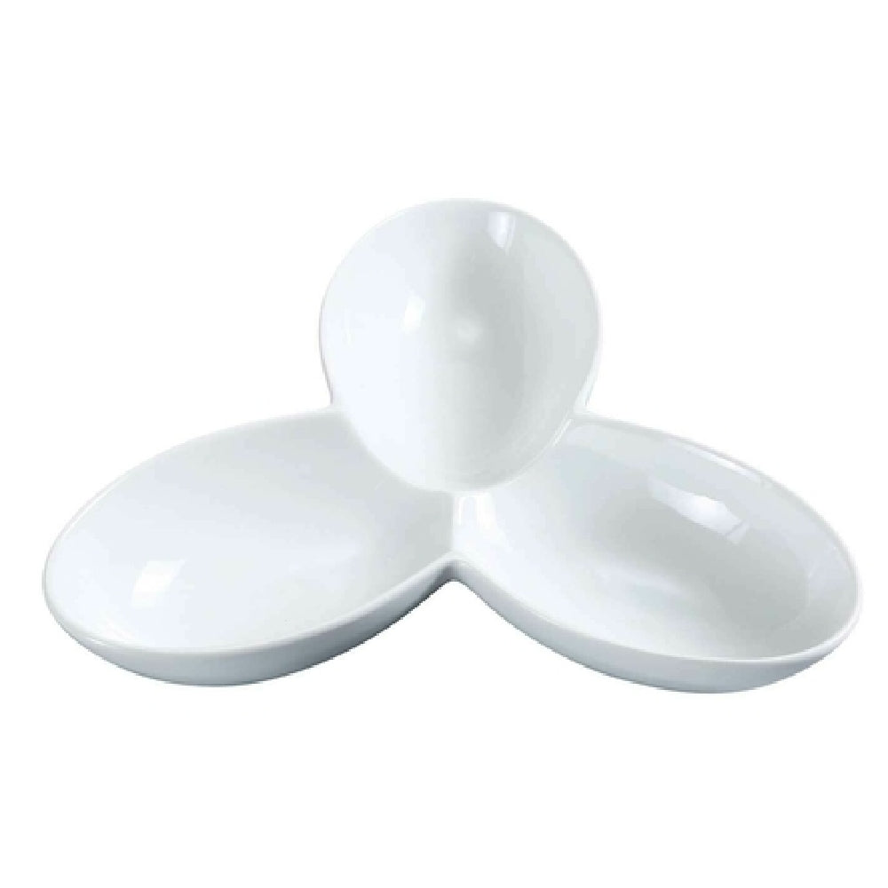 Yanco ML-823 Main Land Compartment Bowl 6 Oz. Each Compartment 11" X 8-1/2"