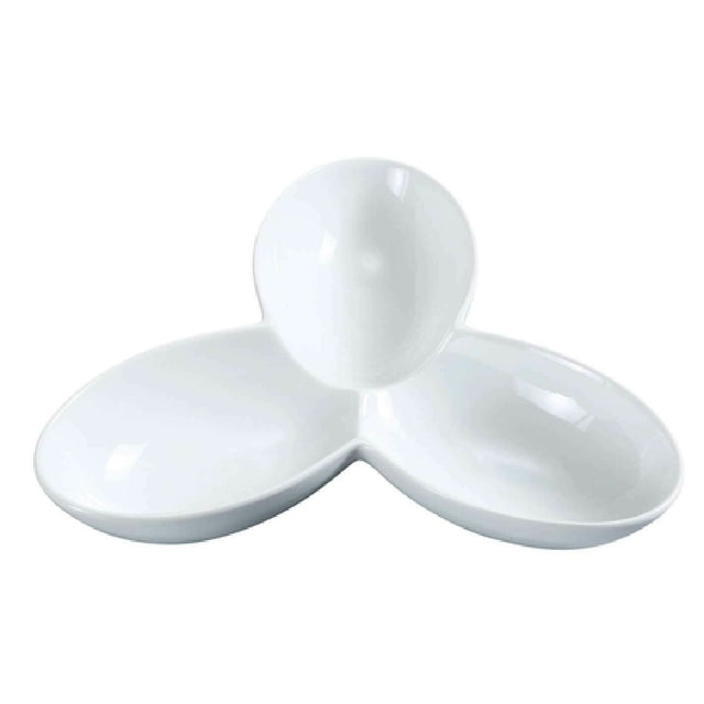 Yanco ML-823 Main Land Compartment Bowl 6 Oz. Each Compartment 11" X 8-1/2"