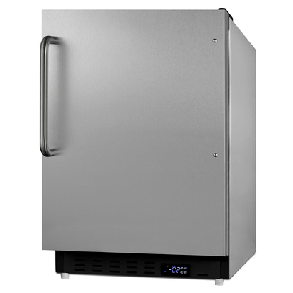 Summit ALFZ37BCSS Undercounter All-Freezer Reach-in One-section