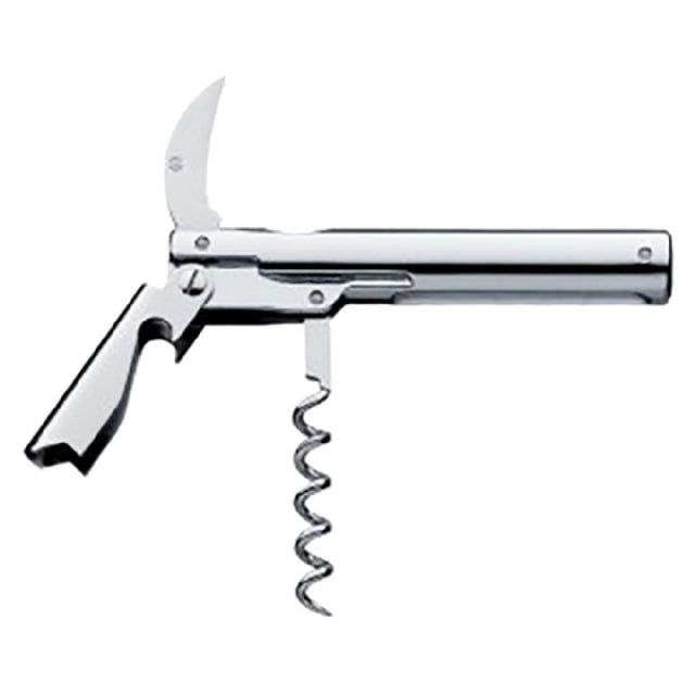 BauscherHepp 06.5827.7920 Waiter's Corkscrew 4-1/2" Chromed Cast Metal