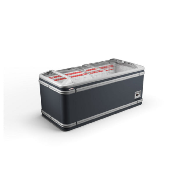 AHT Cooling Systems USA 434599 MALTA 185 (U) RAL9003 BLACK AHT Malta Multi-Temp Merchandiser