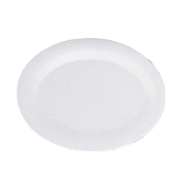 Yanco MS-212WT Milestone Platter 12"L X 9"W Oval