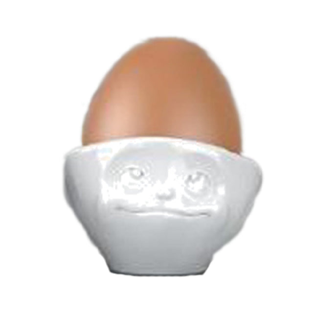 BauscherHepp 149001 Egg Cup 1-1/2" Dia. X 2-1/8"H Embossed Dreamy Face