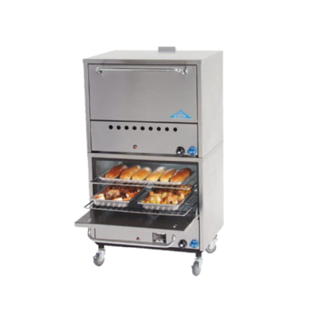 Comstock-Castle 2B31N Bake Ovens Gas Double Stacked