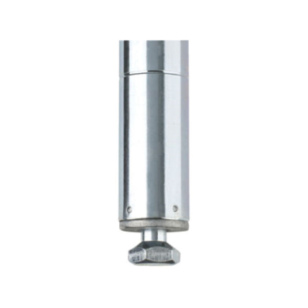1880 Hospitality FGSTK063CH Focus Foodservice Staked Post 63" Grooved At 1" Increments
